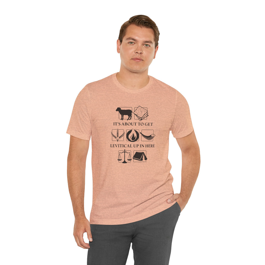 Levitical Up In Here T-Shirt — Funny Bible Symbols Tee