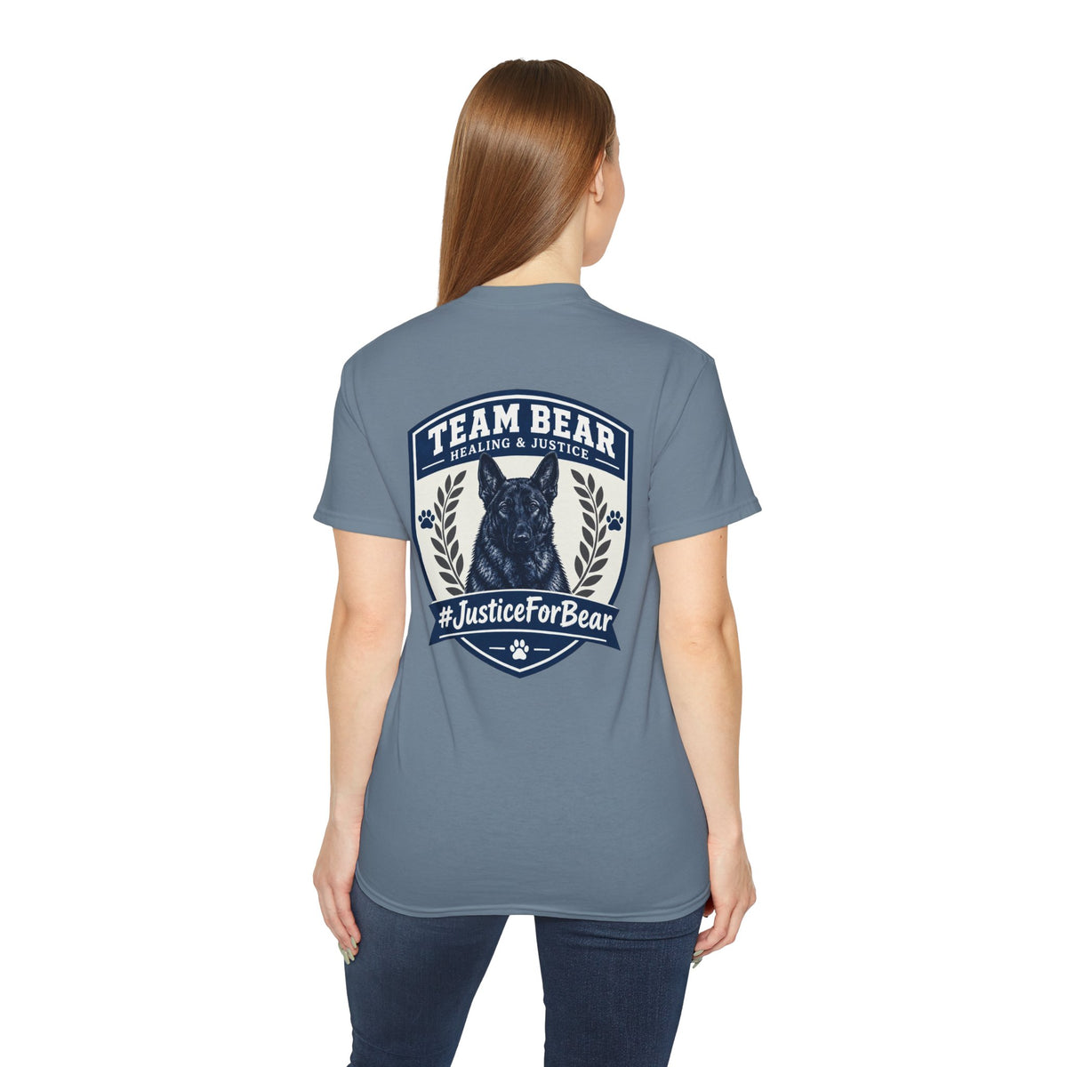 Team Bear #JusticeForBear Animal Advocacy T-Shirt