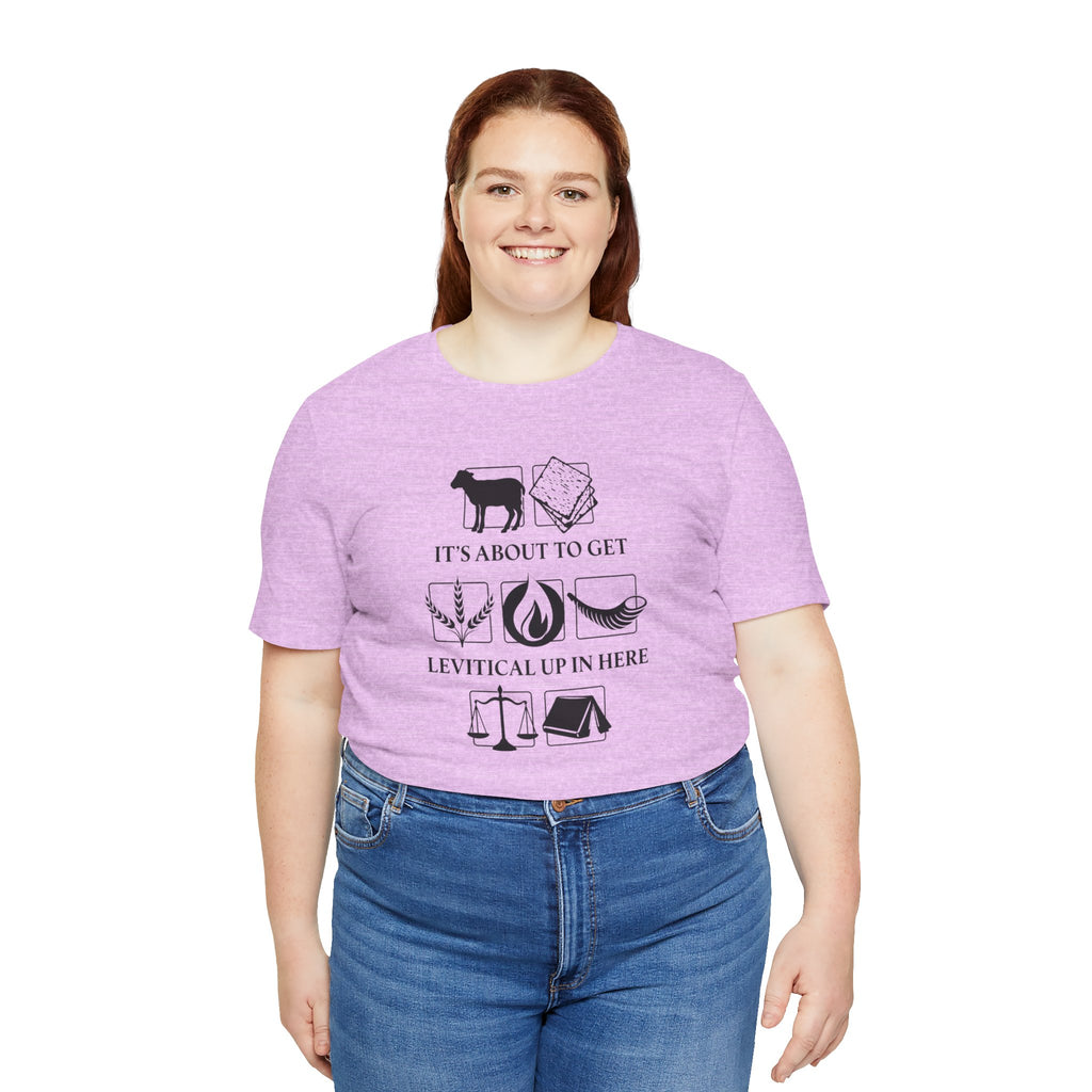 Levitical Up In Here T-Shirt — Funny Bible Symbols Tee