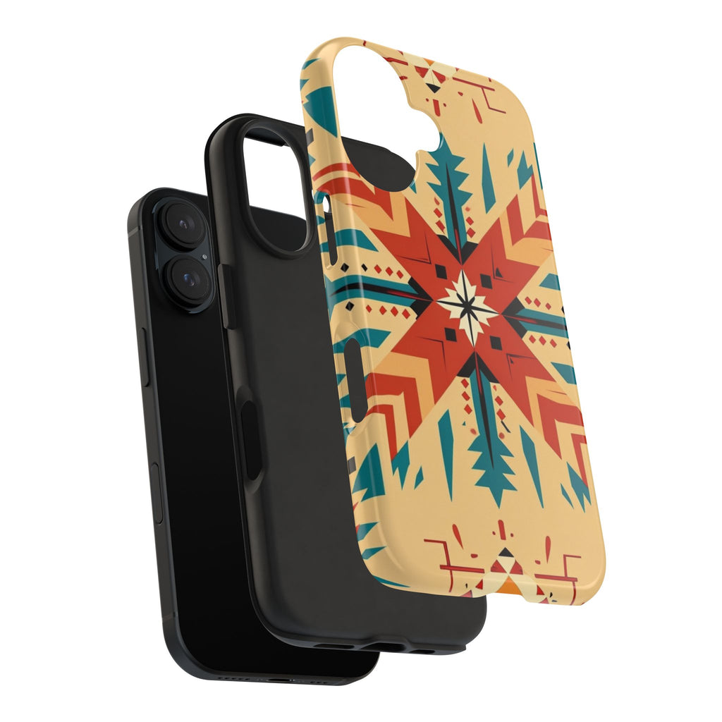 Southwestern Geometric Starburst Tough Phone Case