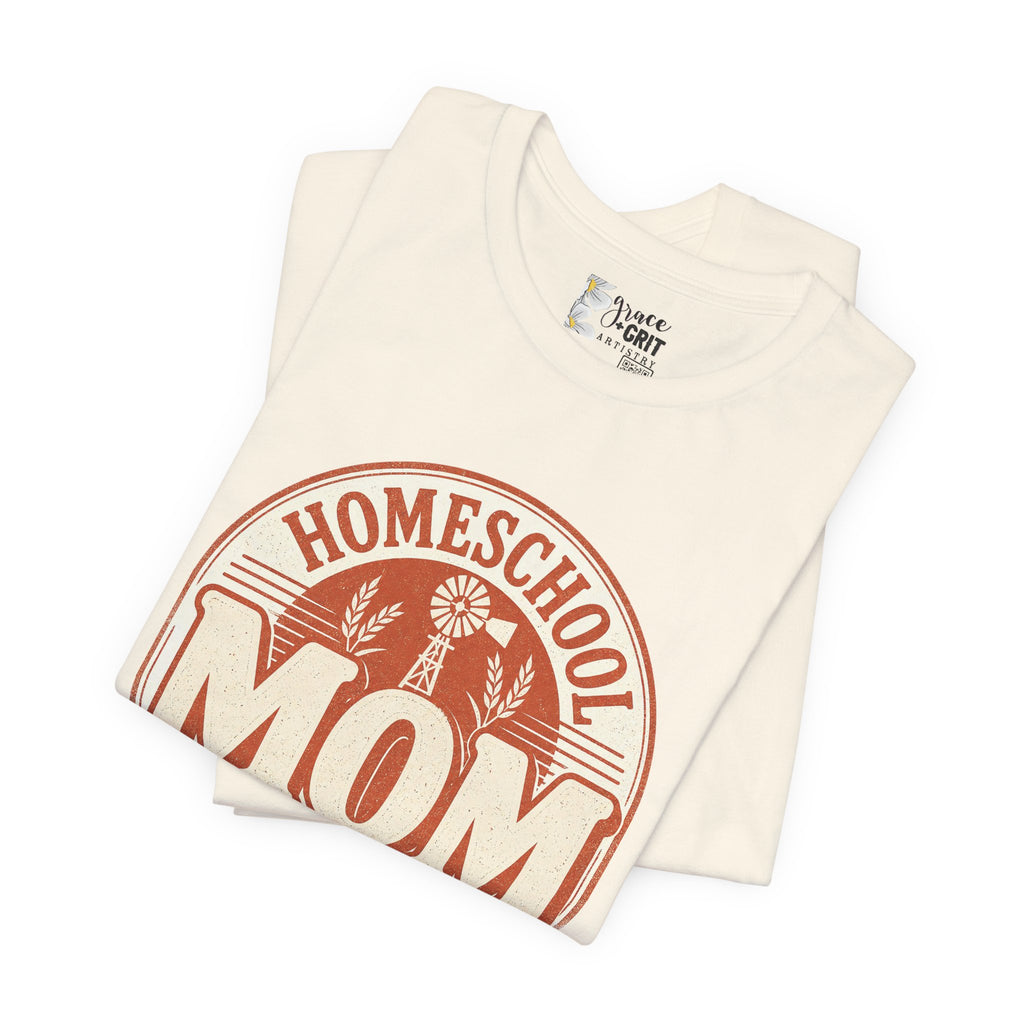 Homeschool Mom T-Shirt – "Teacher • Principal • Lunch Lady • Referee" Tee