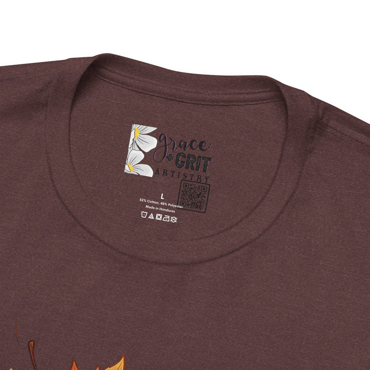 Fall Homeschool T‑Shirt – “Falling into Homeschool” Autumn Books & Coffee Tee
