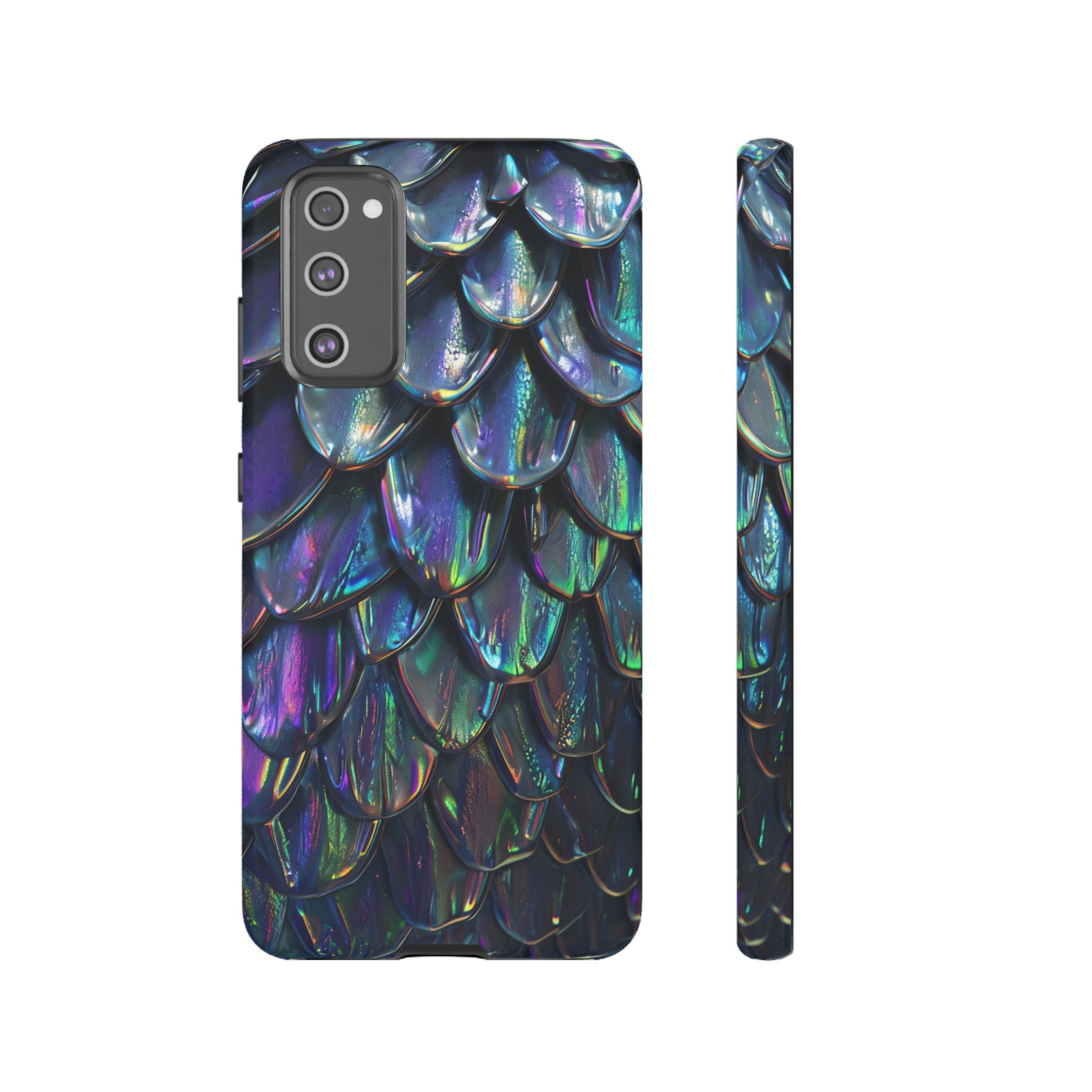 Dragon Scale Phone Case — Iridescent Dragon Scale Tough Case