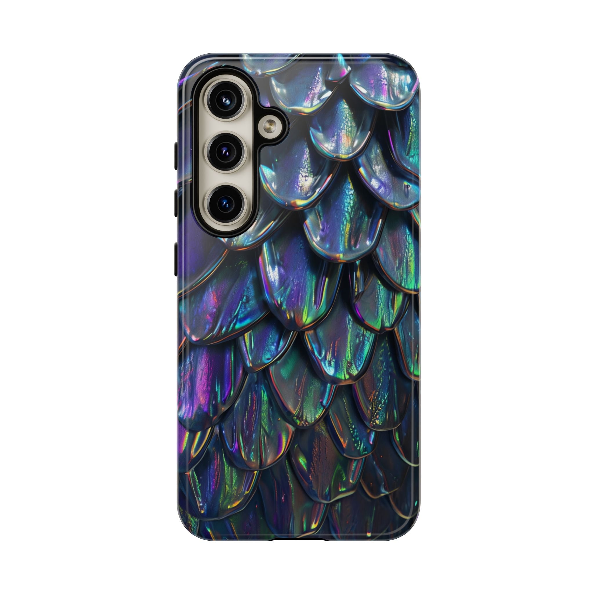 Dragon Scale Phone Case — Iridescent Dragon Scale Tough Case