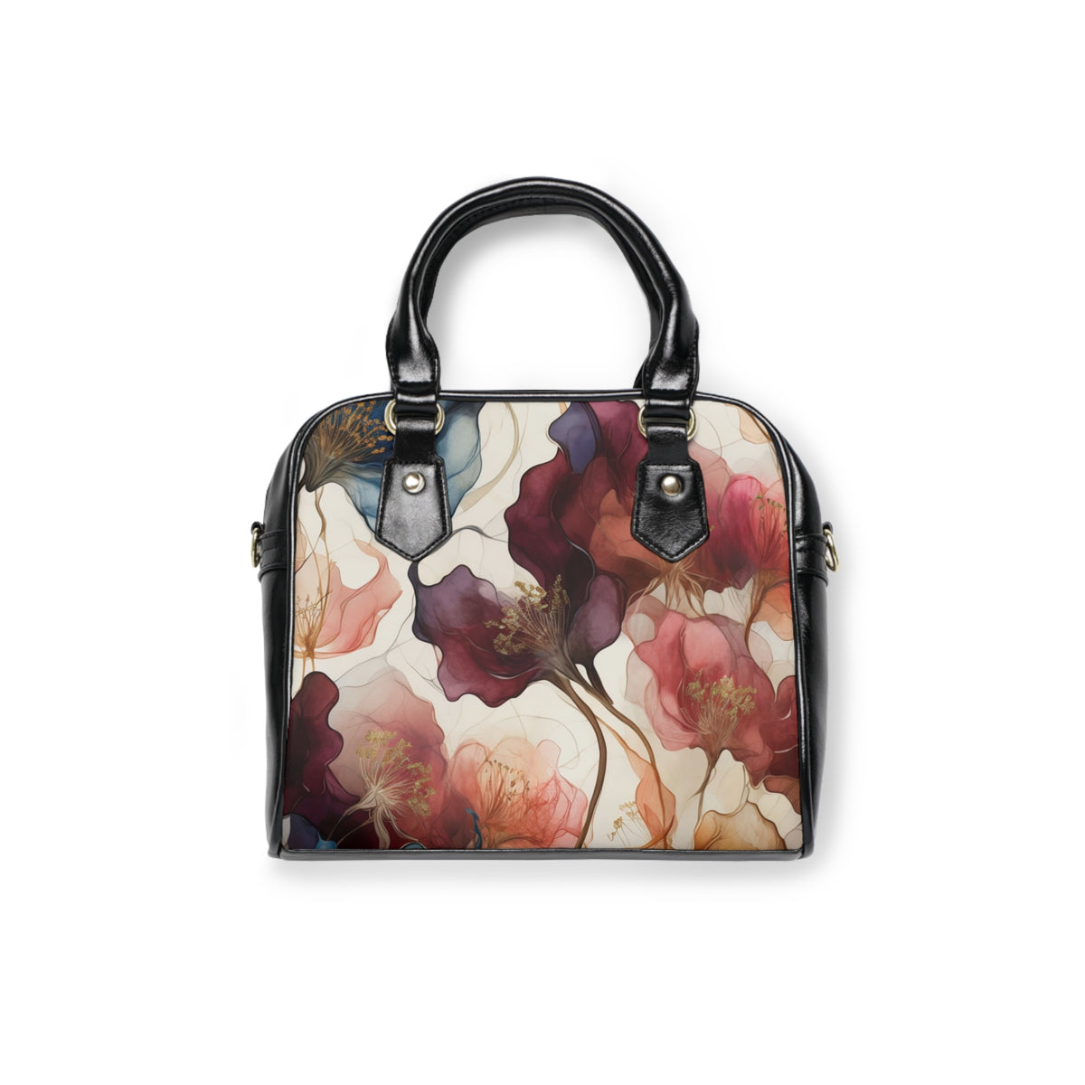 Floral Botanical Shoulder Handbag