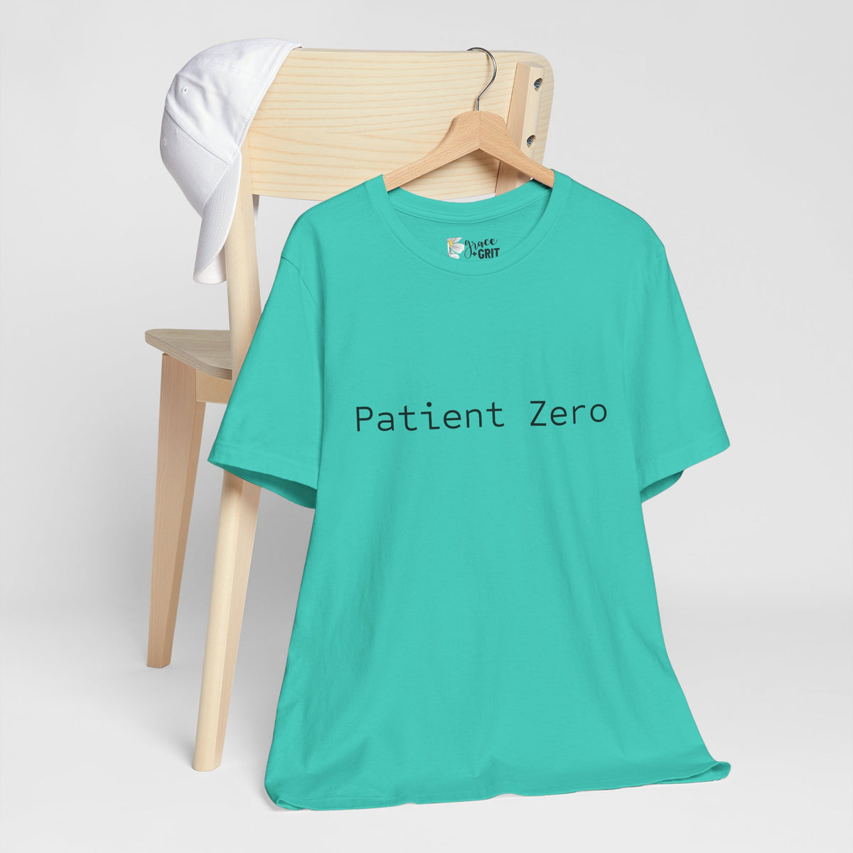 Patient Zero T-Shirt — Minimalist Text Tee