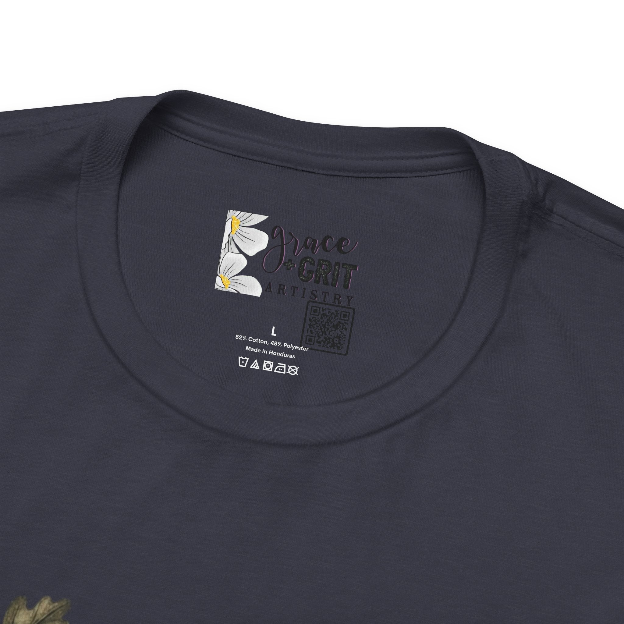 Bible Verse Stack T-Shirt — Genesis Exodus Leviticus Numbers Deuteronomy Floral Graphic