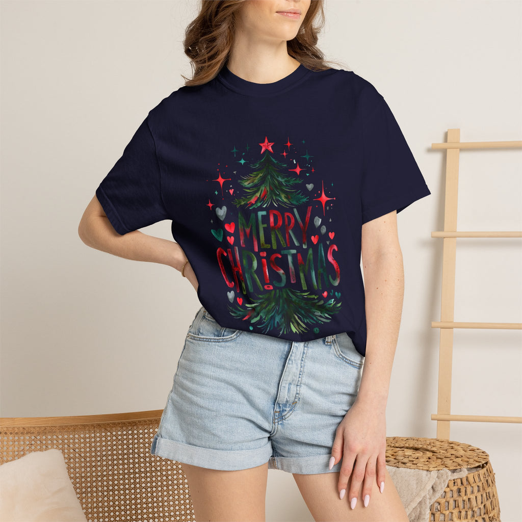 Merry Christmas Christmas Tree T-Shirt