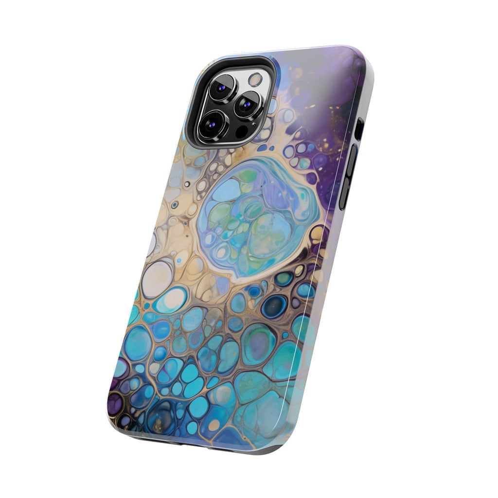 Abstract Ocean Bubble Tough Phone Case