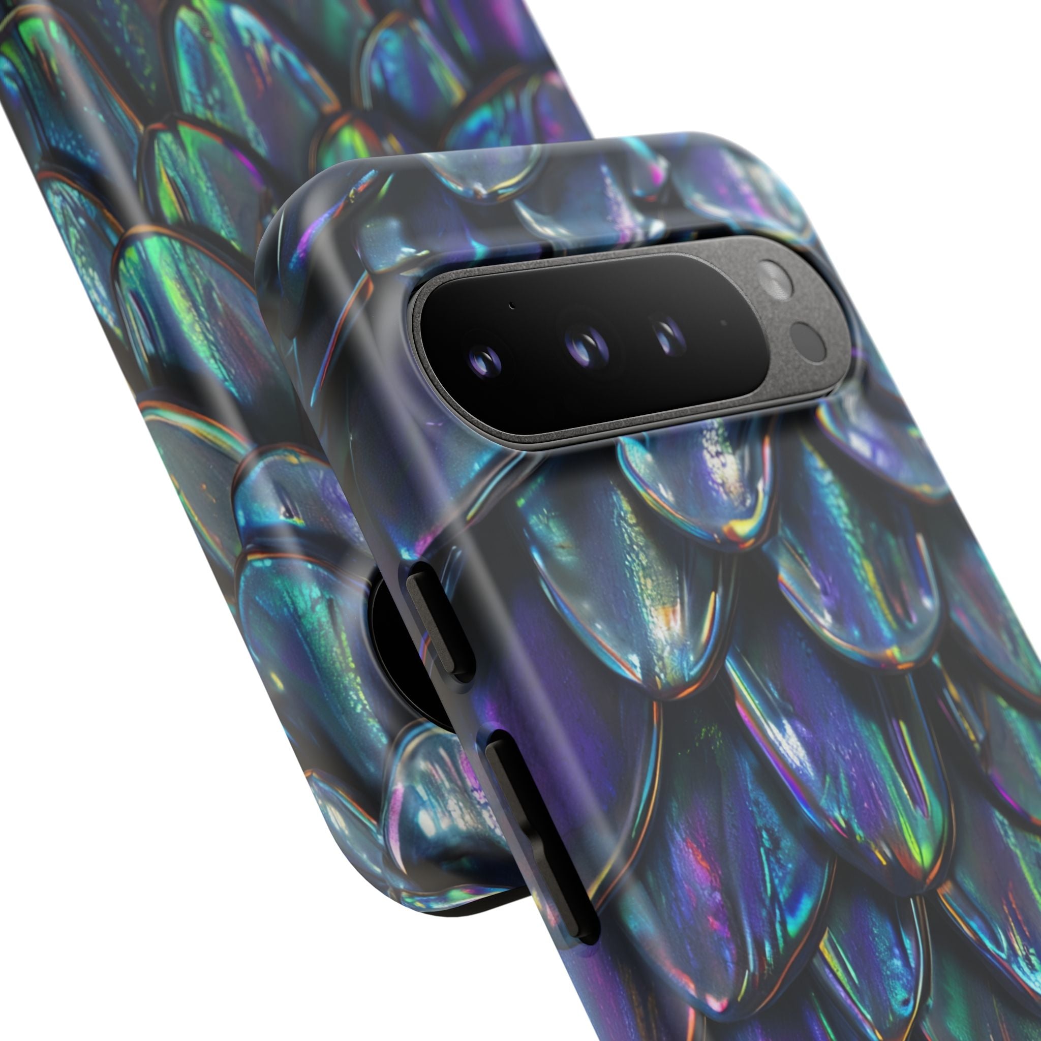 Dragon Scale Phone Case — Iridescent Dragon Scale Tough Case