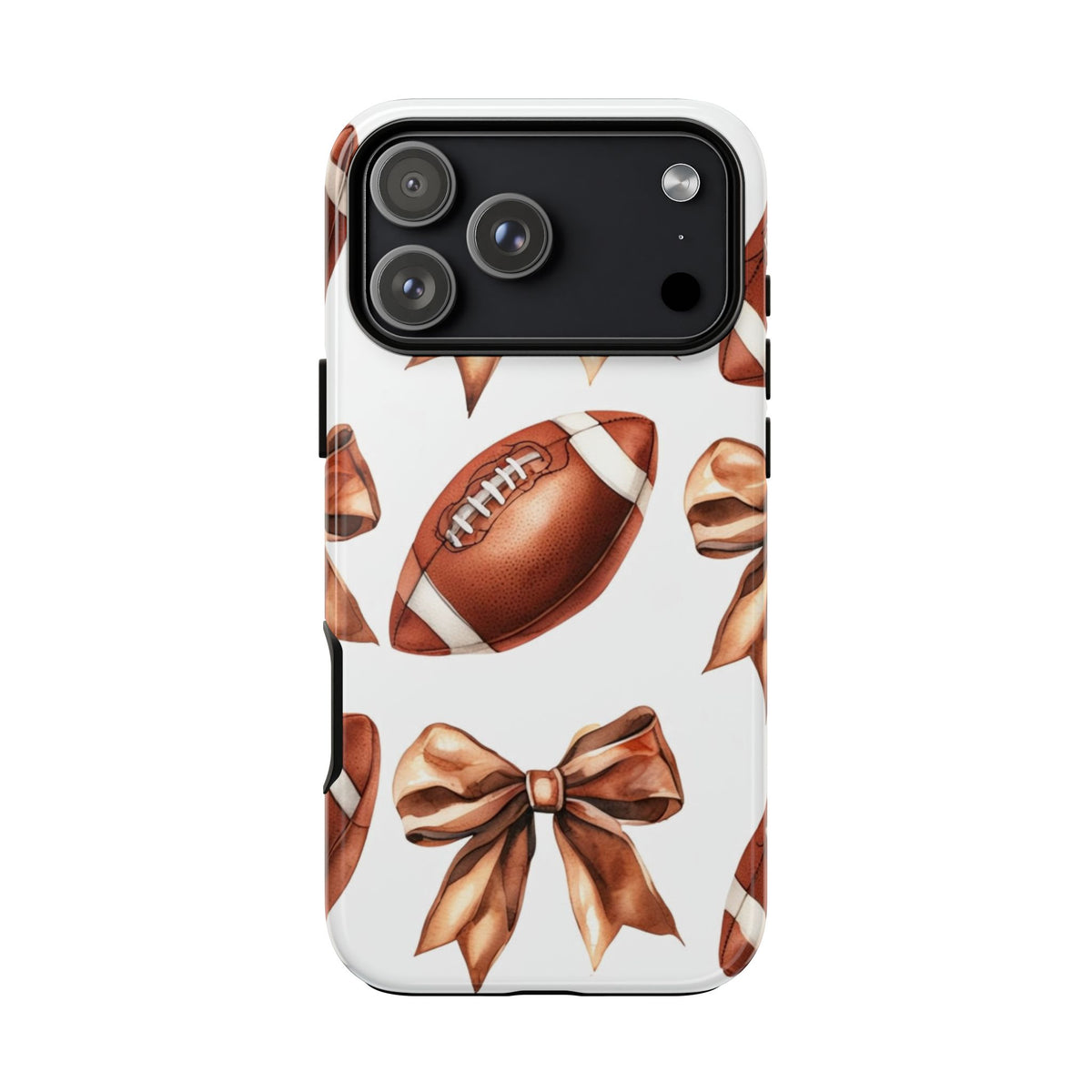 Football Bow Phone Case
