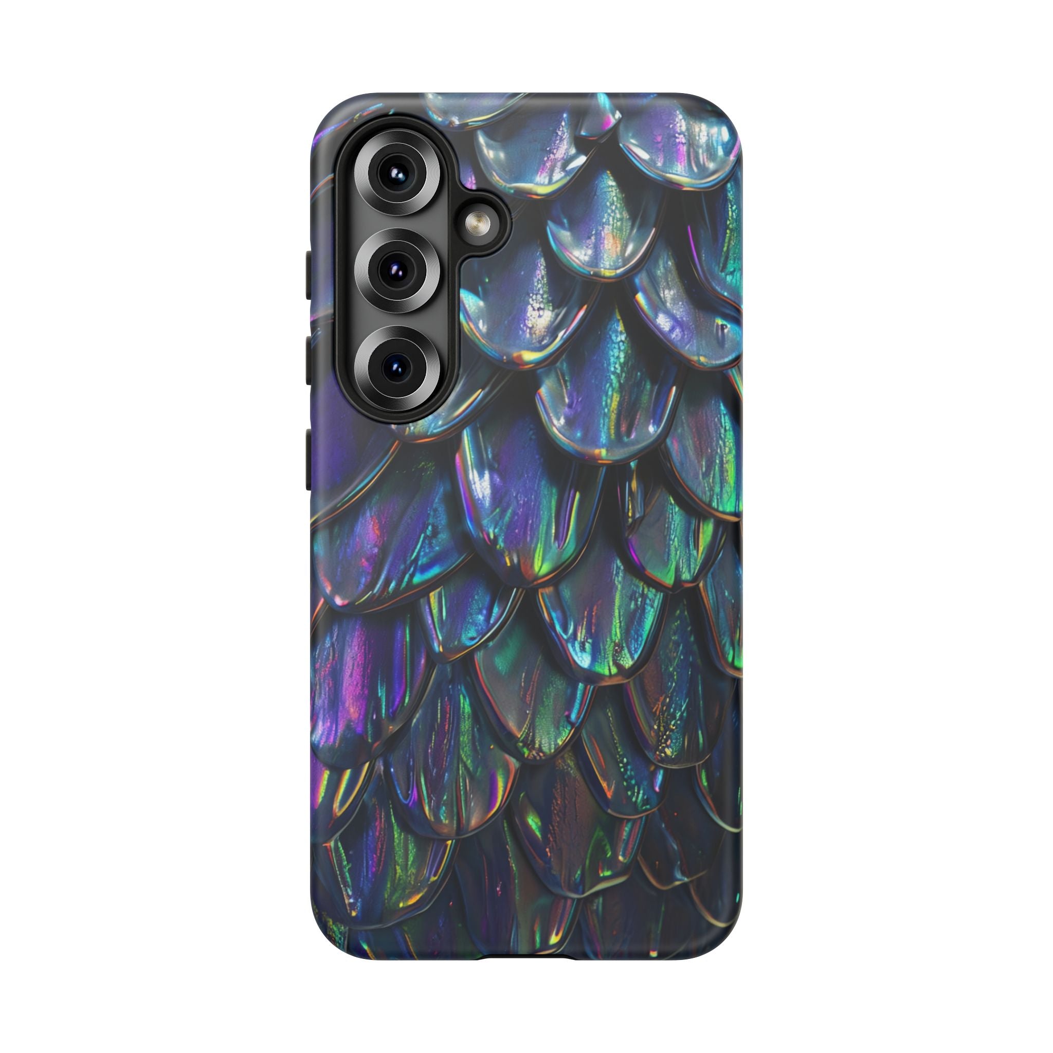 Dragon Scale Phone Case — Iridescent Dragon Scale Tough Case