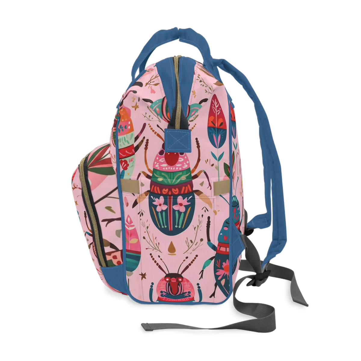 Scarab Pattern Diaper Backpack