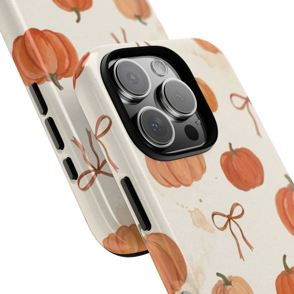 Autumn Pumpkin Ghost Tough Phone Case