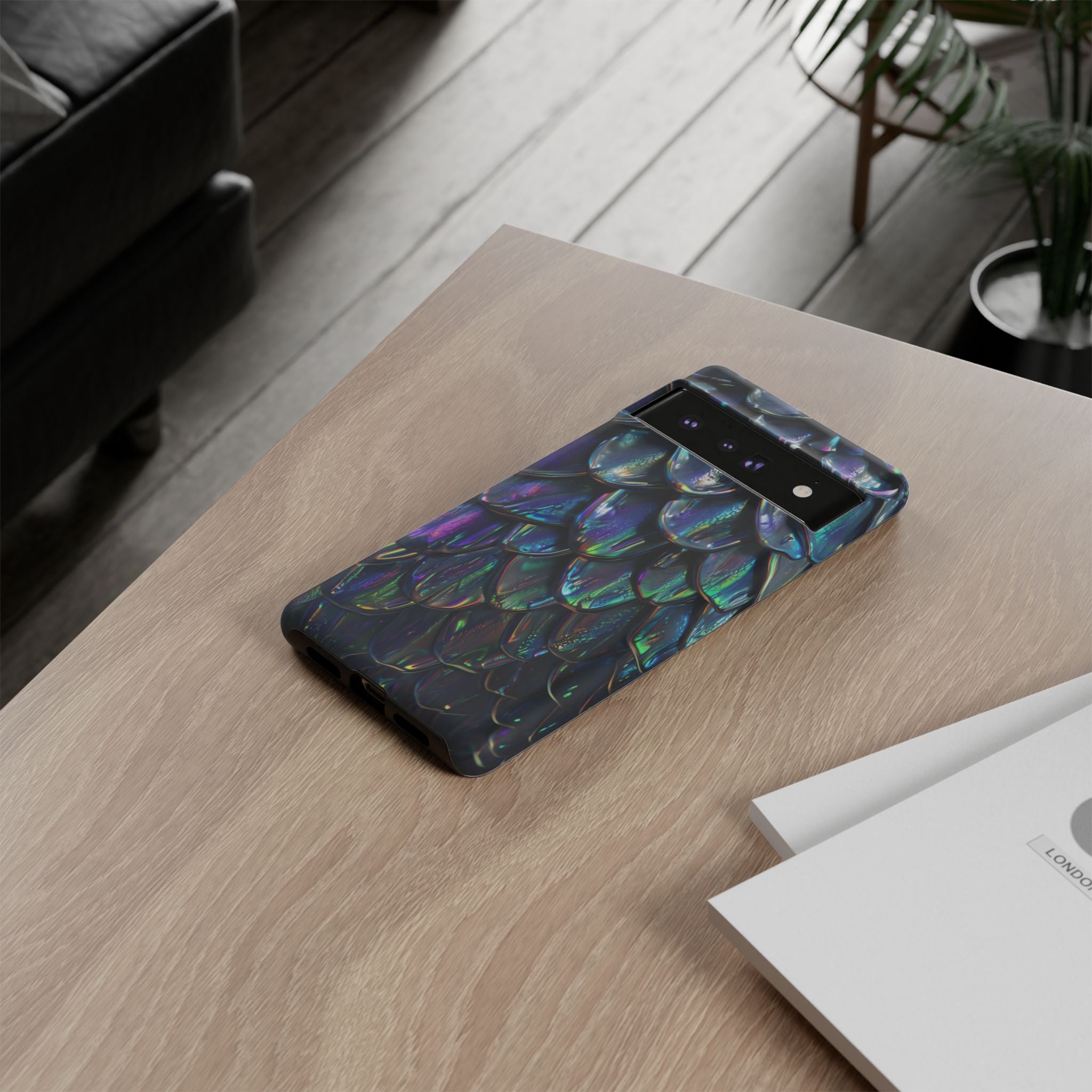 Dragon Scale Phone Case — Iridescent Dragon Scale Tough Case