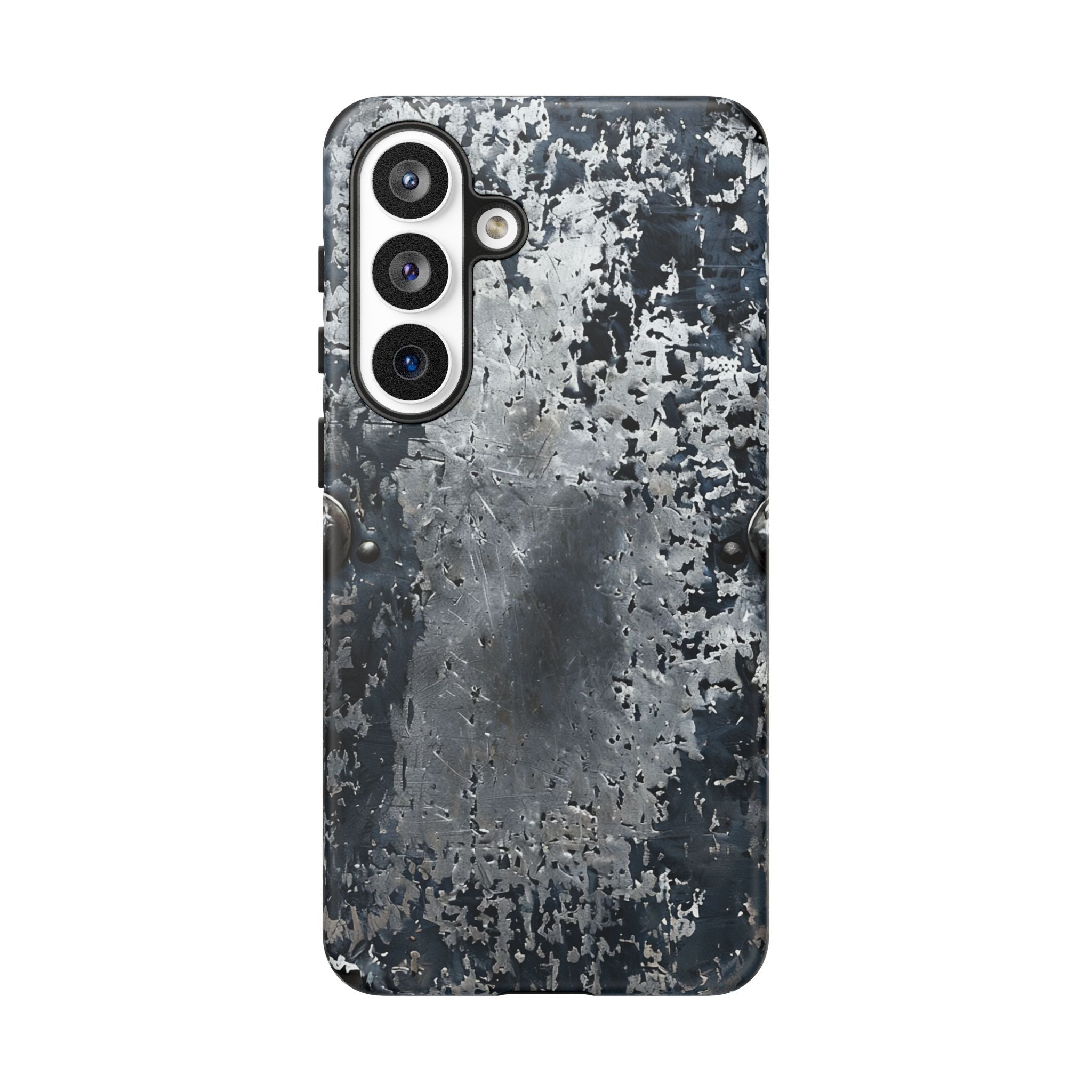 Rugged Rusted Metal Phone Case — Industrial Distressed Armor for iPhone