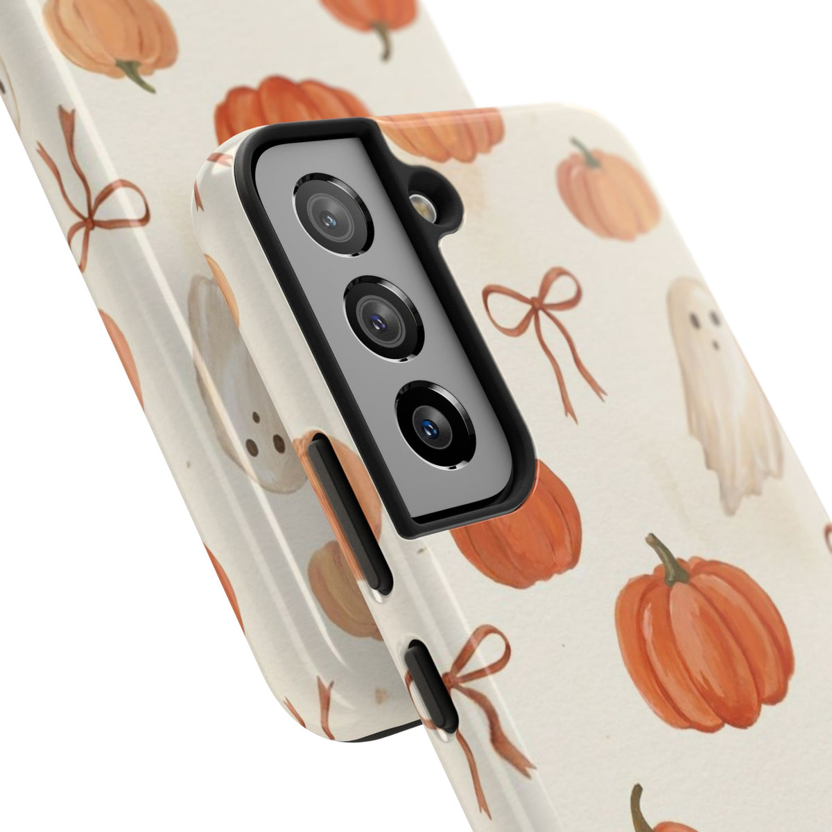 Pumpkin Ghost Phone Case – Cute Halloween Fall Pattern