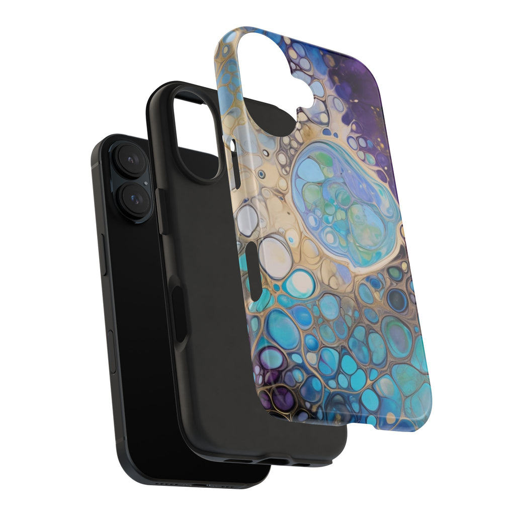 Abstract Ocean Bubble Tough Phone Case