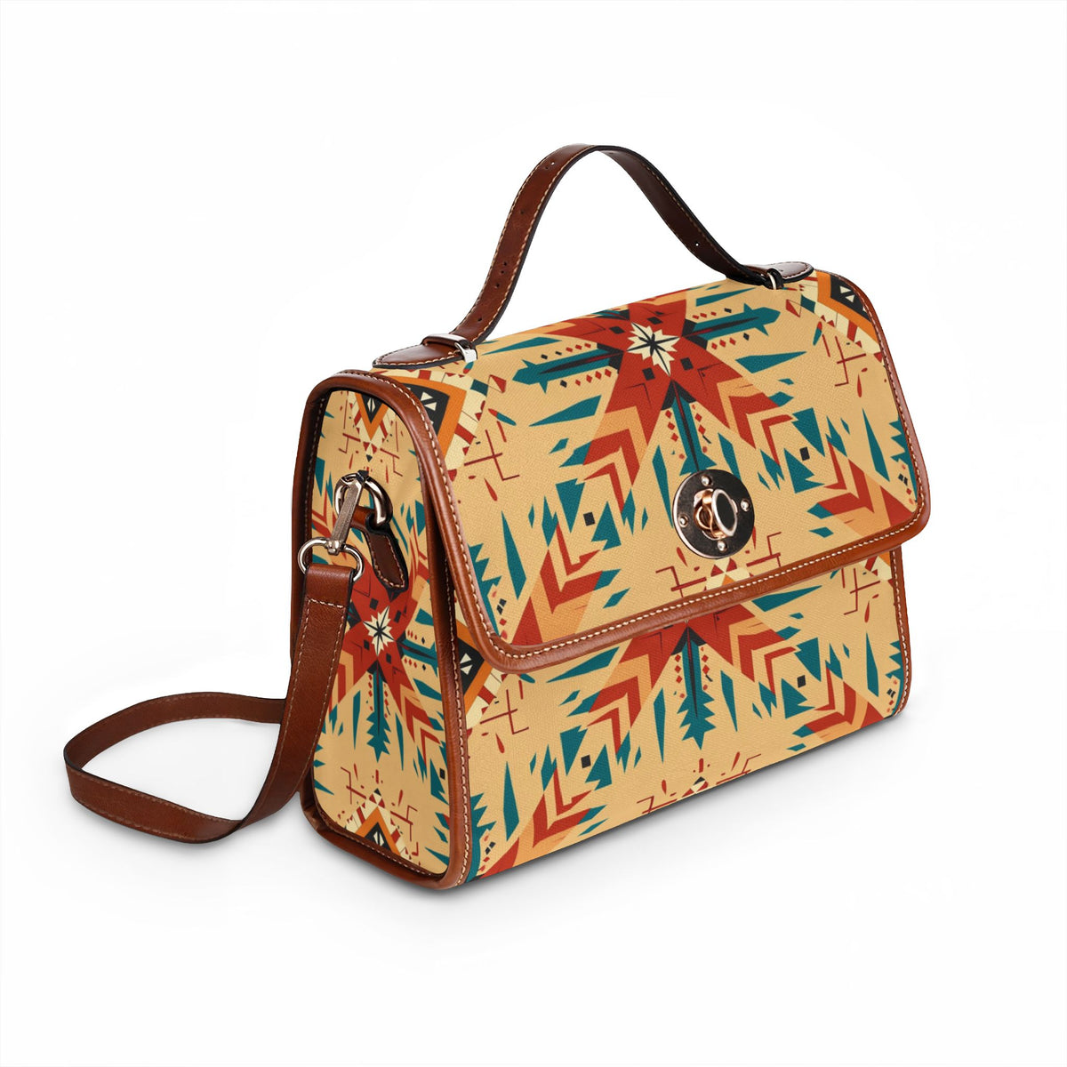 Southwestern Geometric Canvas Bag