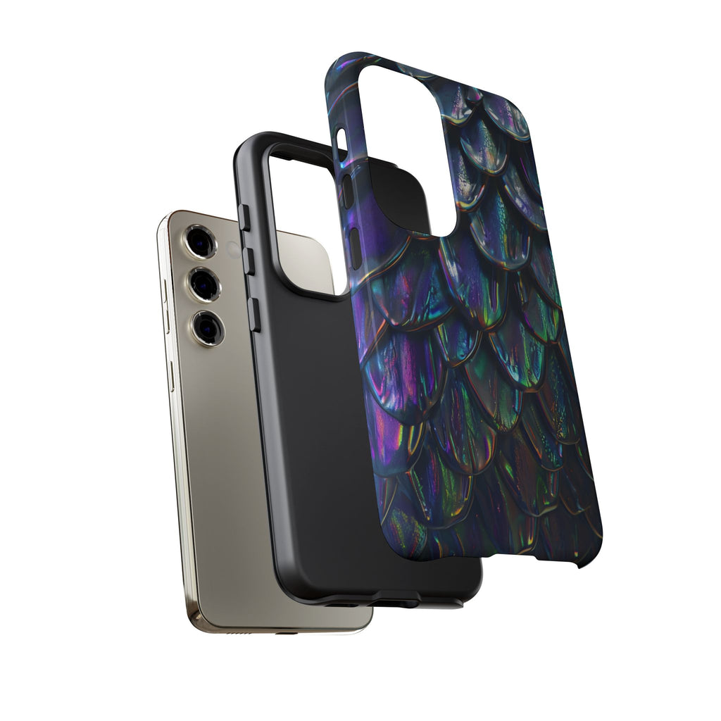 Dragon Scale Phone Case — Iridescent Dragon Scale Tough Case