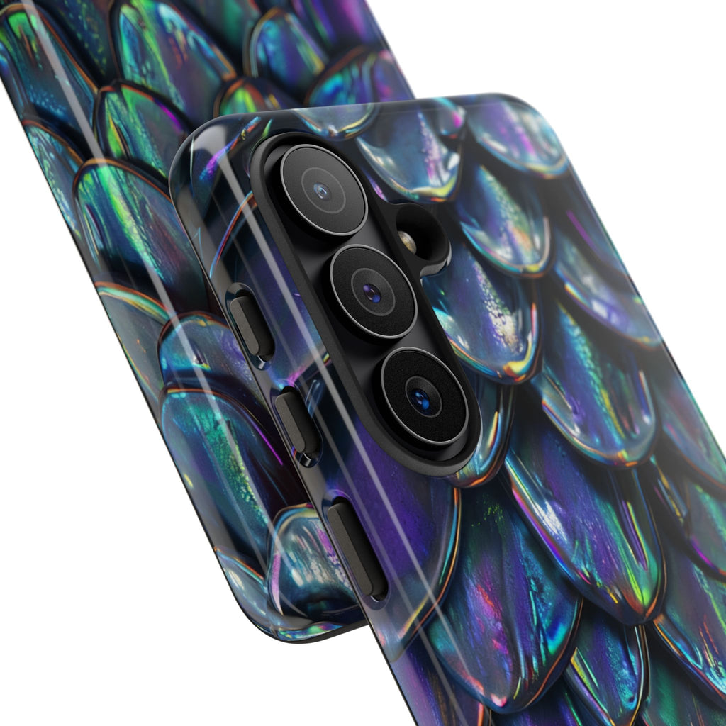 Dragon Scale Phone Case — Iridescent Dragon Scale Tough Case