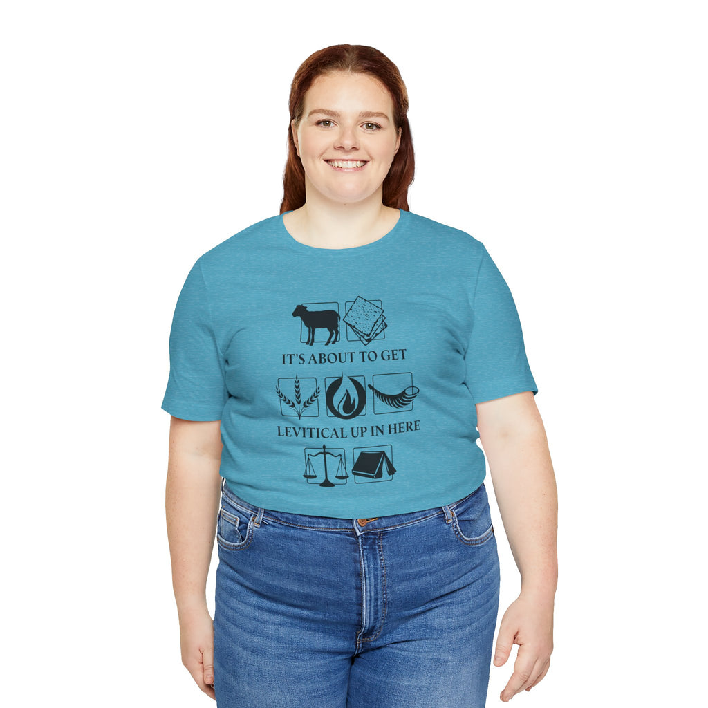 Levitical Up In Here T-Shirt — Funny Bible Symbols Tee
