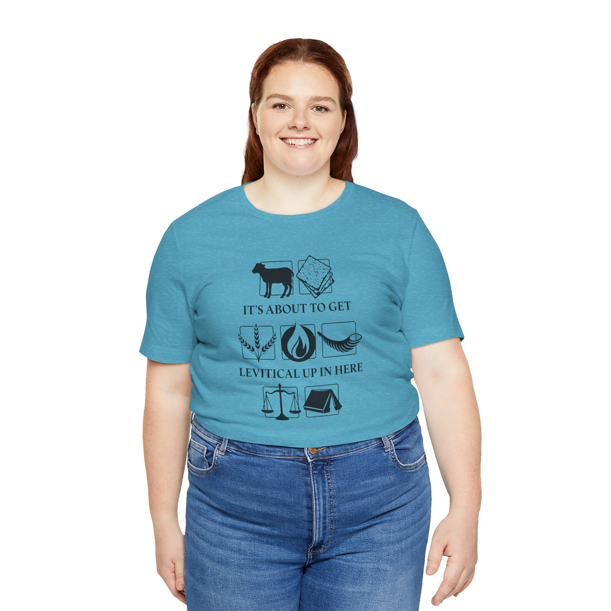 Levitical Up In Here T-Shirt — Funny Bible Symbols Tee