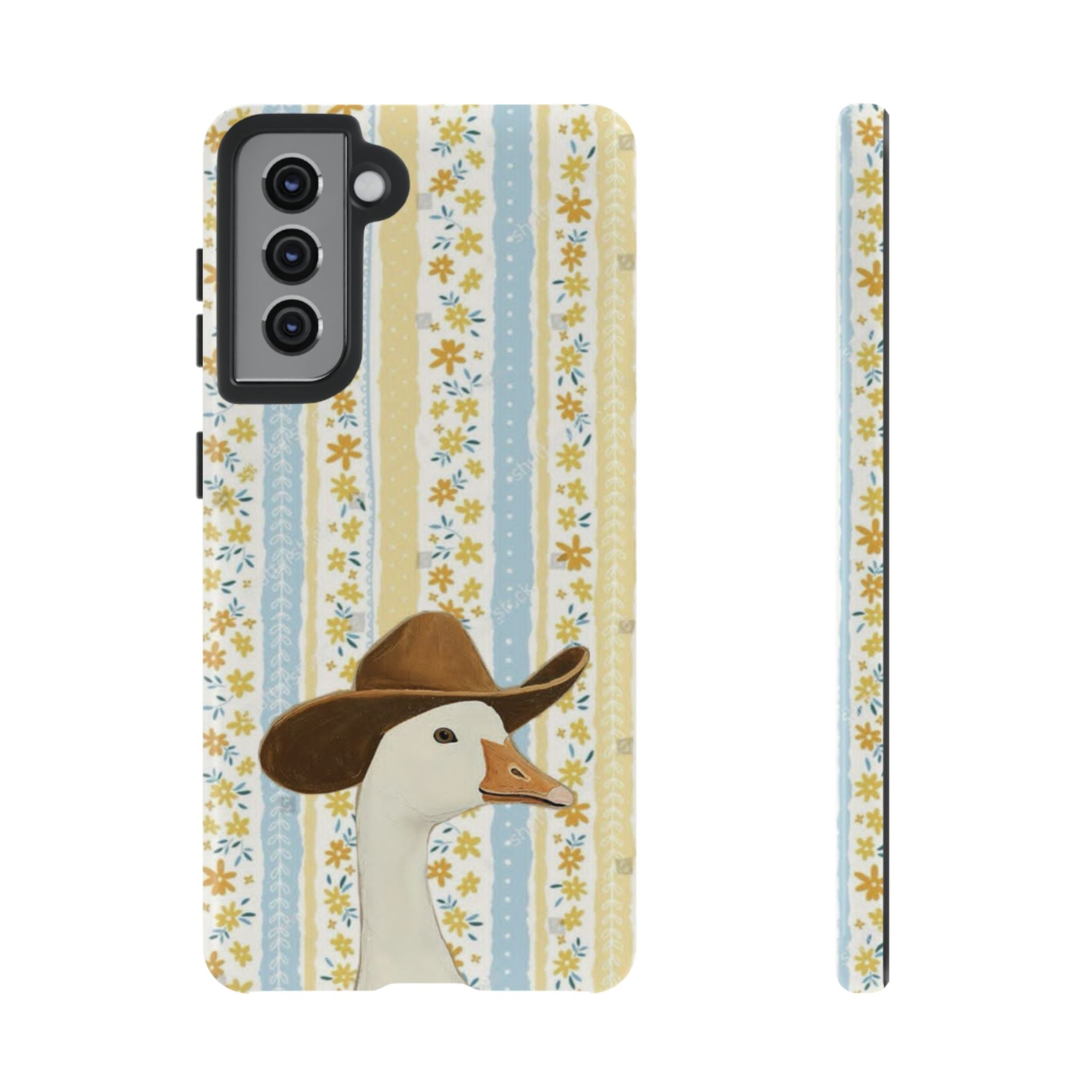 Goose Cowboy Phone Case – Cute Country Floral iPhone Cover