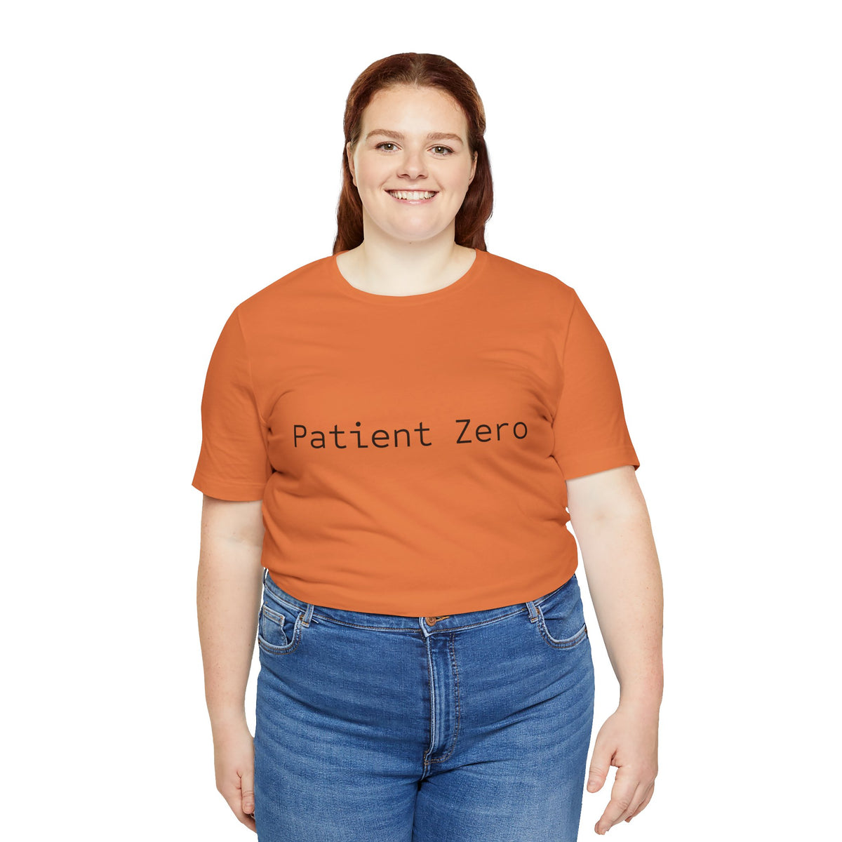 Patient Zero T-Shirt — Minimalist Text Tee