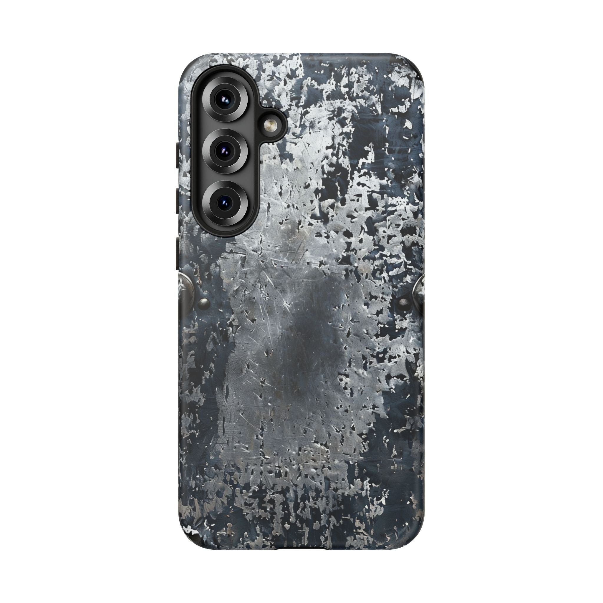 Rugged Rusted Metal Phone Case — Industrial Distressed Armor for iPhone
