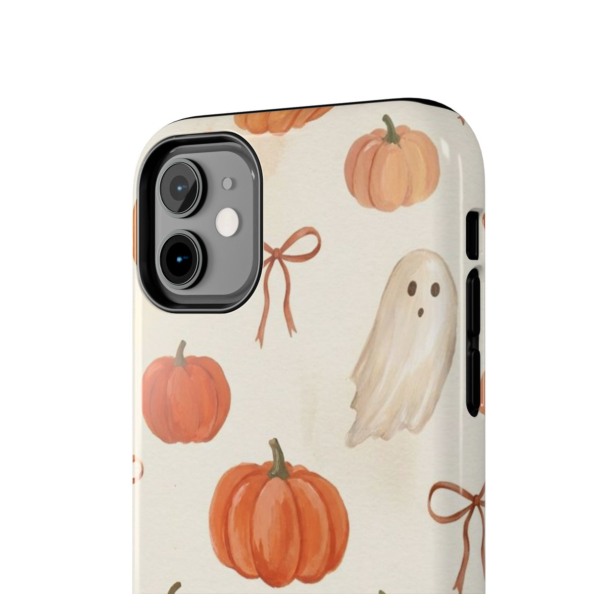 Pumpkin Ghost Phone Case – Cute Halloween Fall Pattern