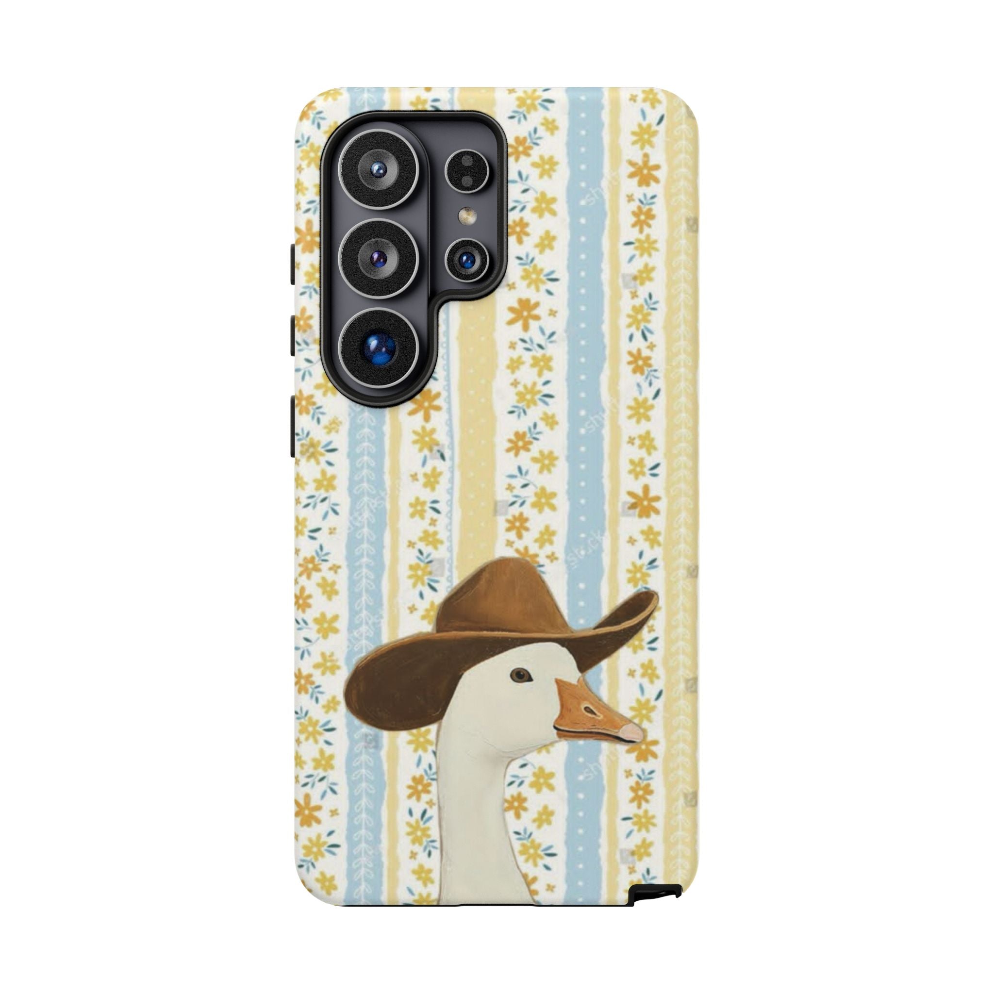 Goose Cowboy Phone Case – Cute Country Floral iPhone Cover