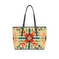 Southwestern Aztec Pattern PU Leather Shoulder Bag