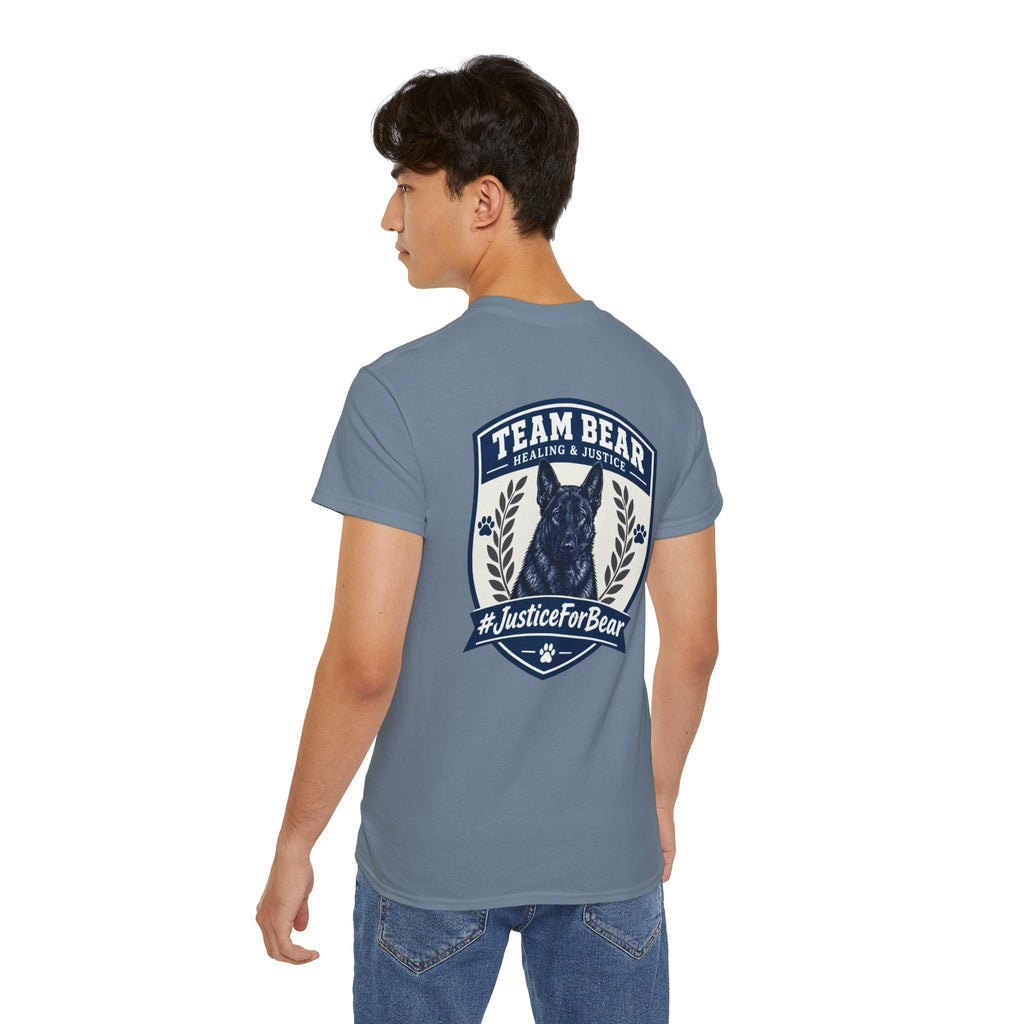 Team Bear #JusticeForBear Animal Advocacy T-Shirt