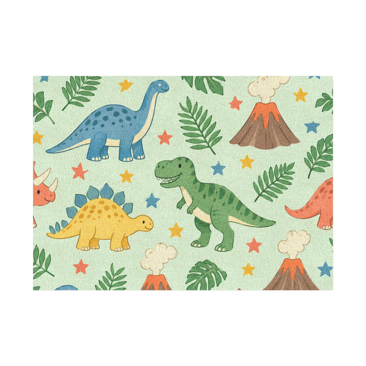 Dinosaur Adventure Kids Rug