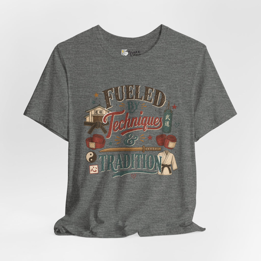 Fueled by Techniques & Tradition T-Shirt | Baking / Rustic Kitchen Design