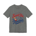 Sweet Tea & Freedom T-Shirt — Patriotic Southern Summer Tee