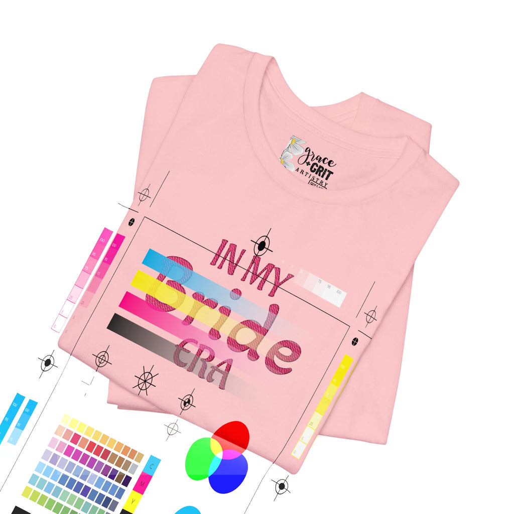 Embroidered Bride Tee — "In My Bride Era" Bachelorette T‑Shirt