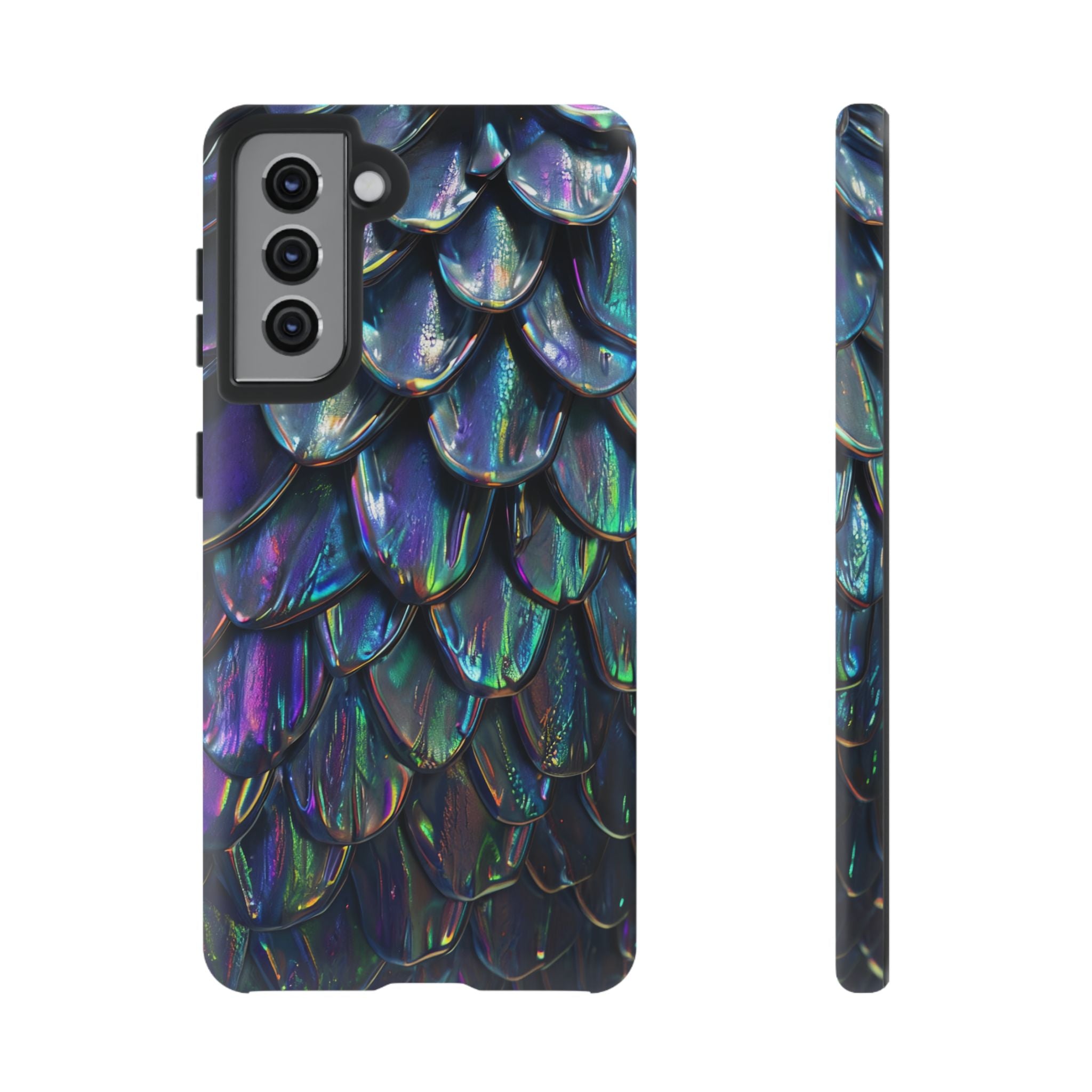 Dragon Scale Phone Case — Iridescent Dragon Scale Tough Case