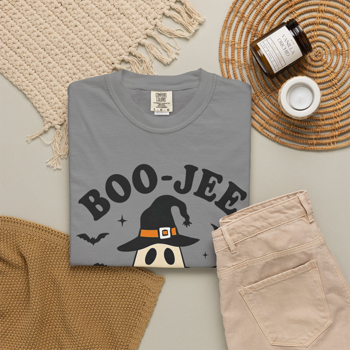 Boo-Jee Ghost Halloween T-Shirt