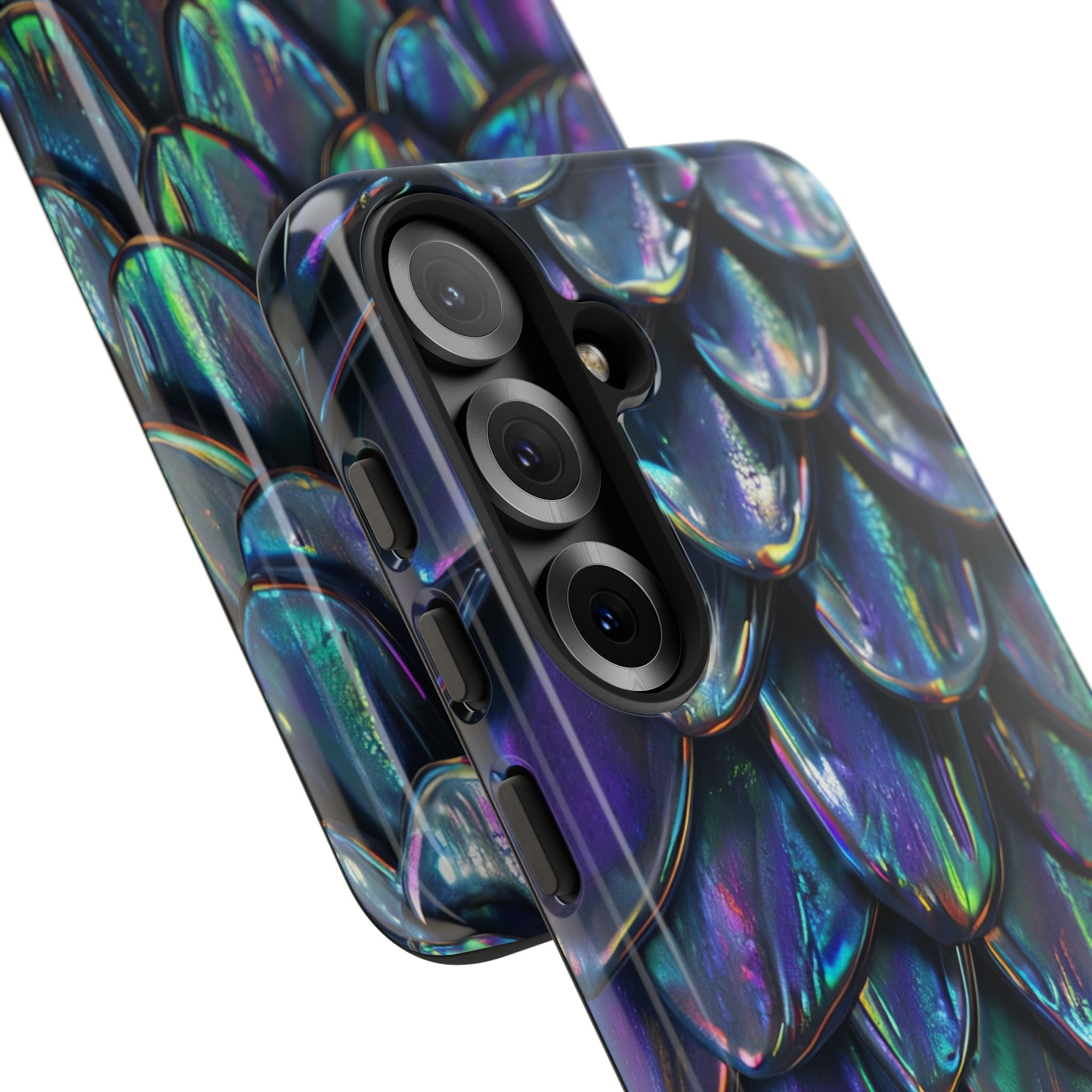 Dragon Scale Phone Case — Iridescent Dragon Scale Tough Case