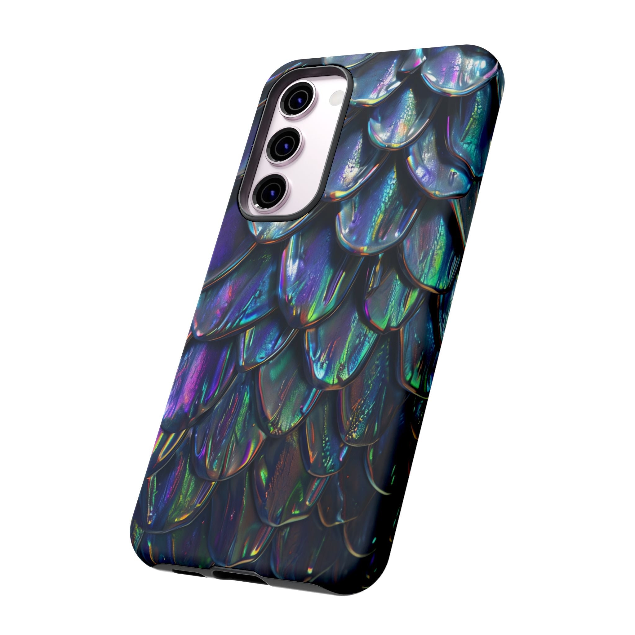 Dragon Scale Phone Case — Iridescent Dragon Scale Tough Case