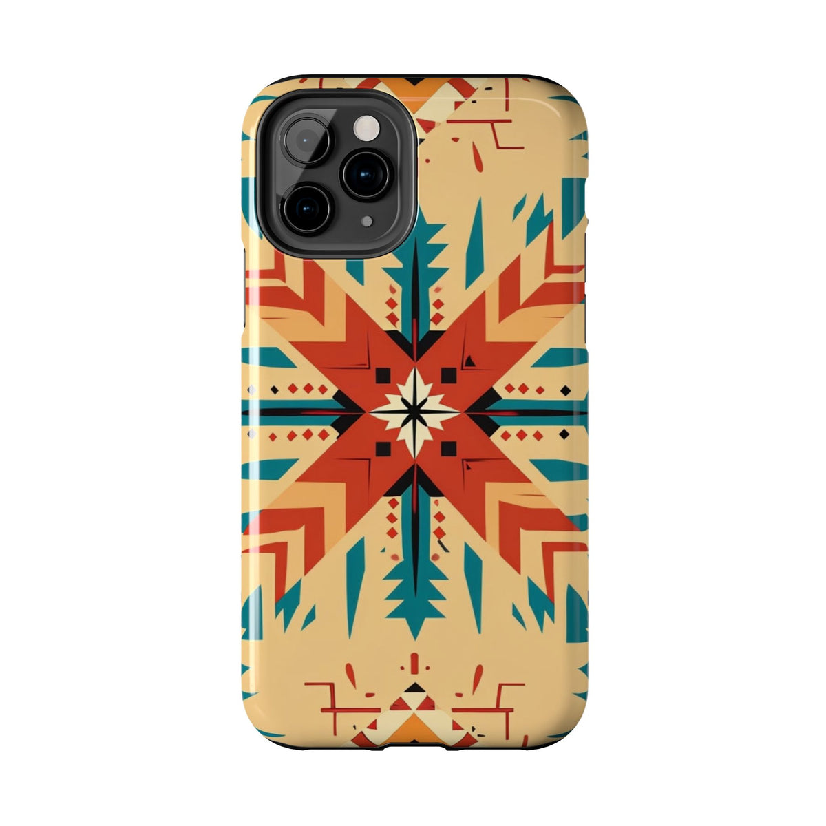Southwestern Geometric Starburst Tough Phone Case