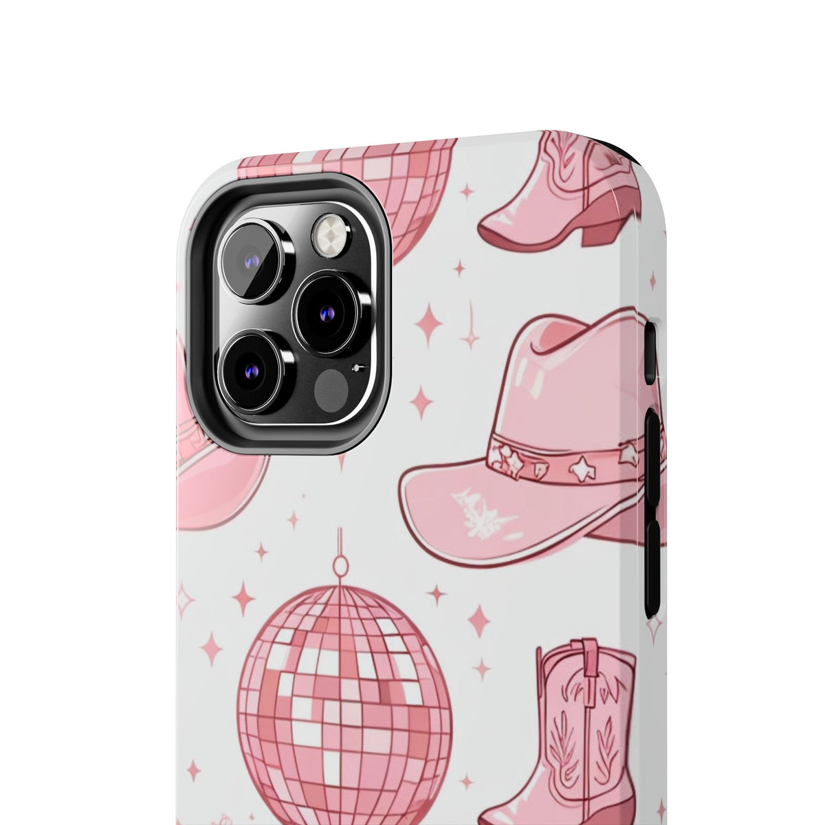 Pink Cowgirl Disco Phone Case