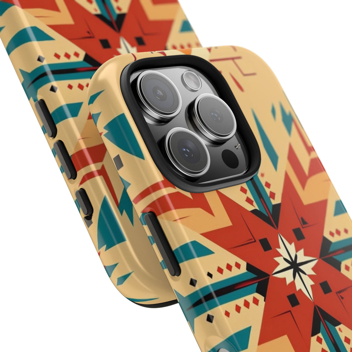 Southwestern Geometric Starburst Tough Phone Case