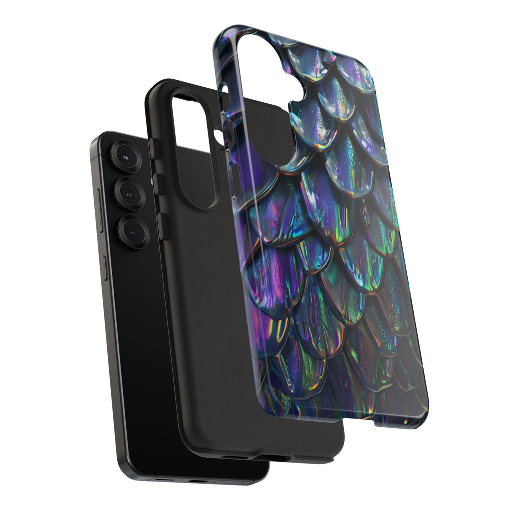 Dragon Scale Phone Case — Iridescent Dragon Scale Tough Case