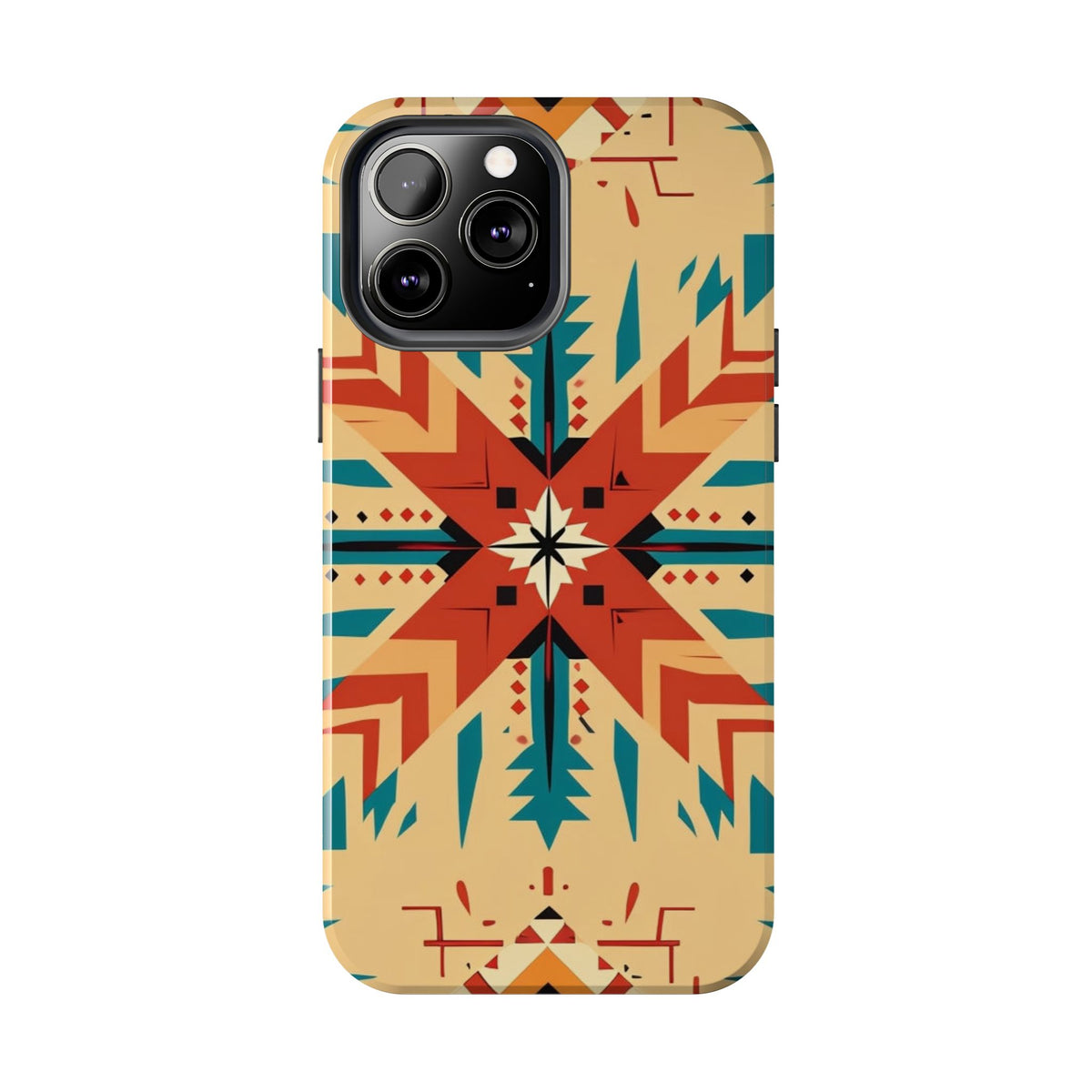 Southwestern Geometric Starburst Tough Phone Case