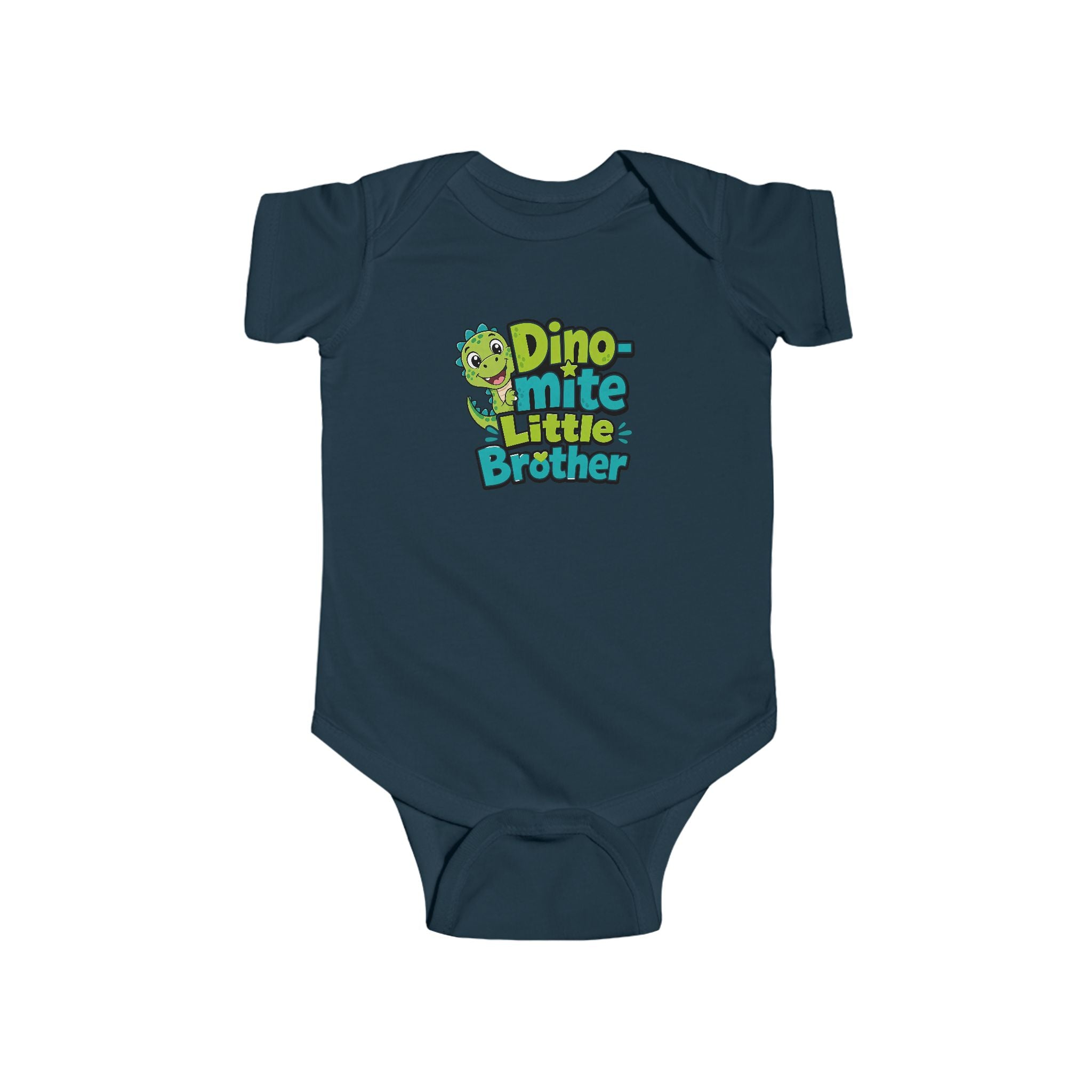 Dino-Mite Little Brother Baby Bodysuit