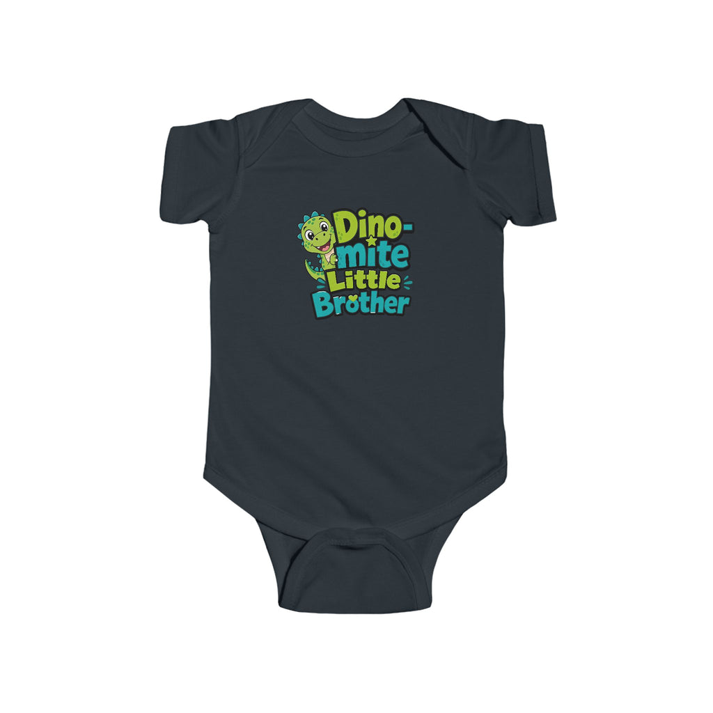 Dino-Mite Little Brother Baby Bodysuit