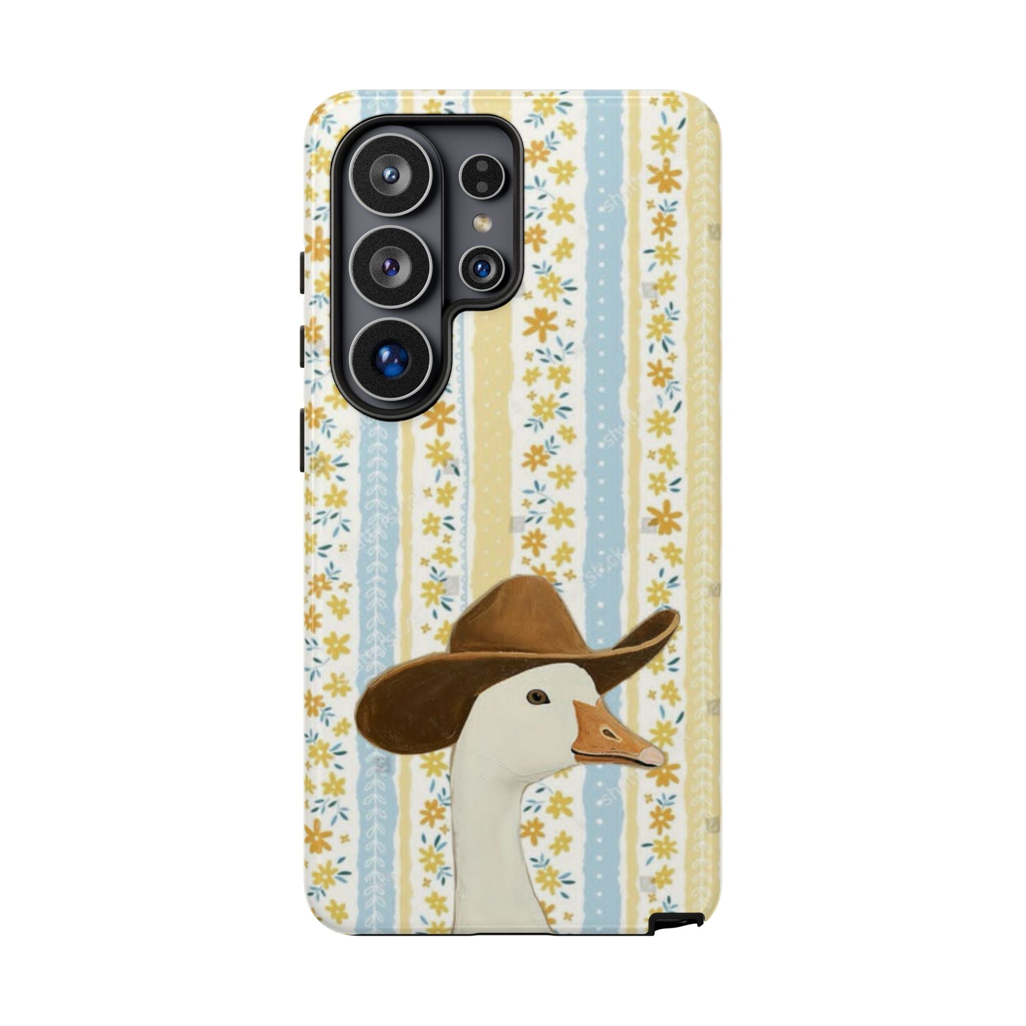 Goose Cowboy Phone Case – Cute Country Floral iPhone Cover